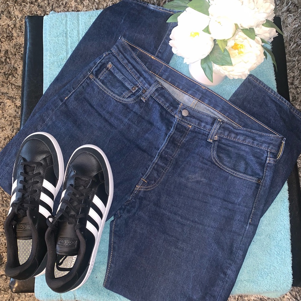 Levi's® Men's 501® Original Fit Straight Leg Jeans - Picture 7 of 7